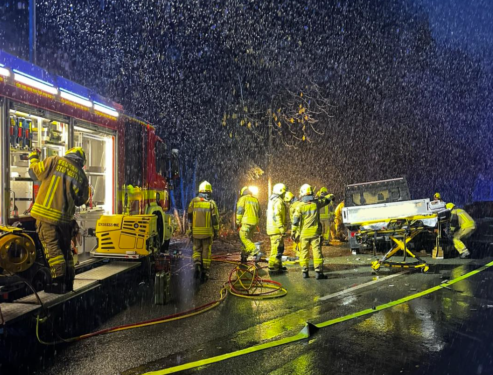 Schwerer Verkehrsunfall in Ostenland